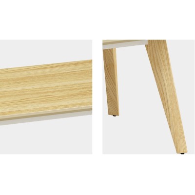 Wholesale modern simple design MDF leisure rectangle coffee table (YM-02F1206)