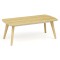 Wholesale modern simple design MDF leisure rectangle coffee table (YM-02F1206)