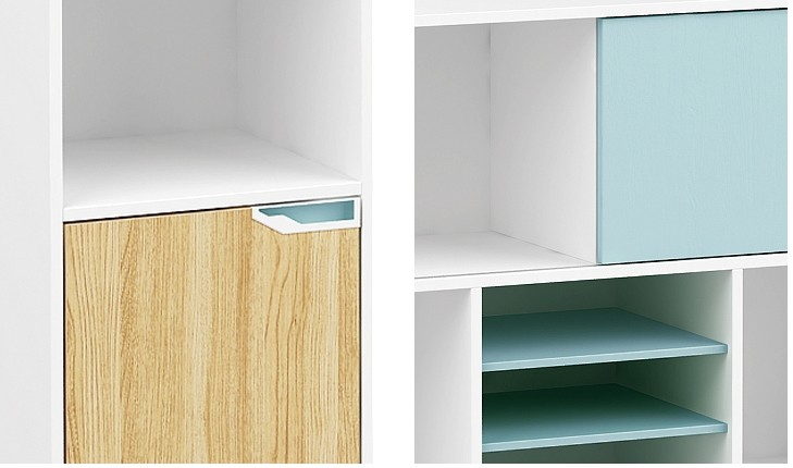 Wholesale simple design wooden office  cabinet storage(YM-06Z1214)