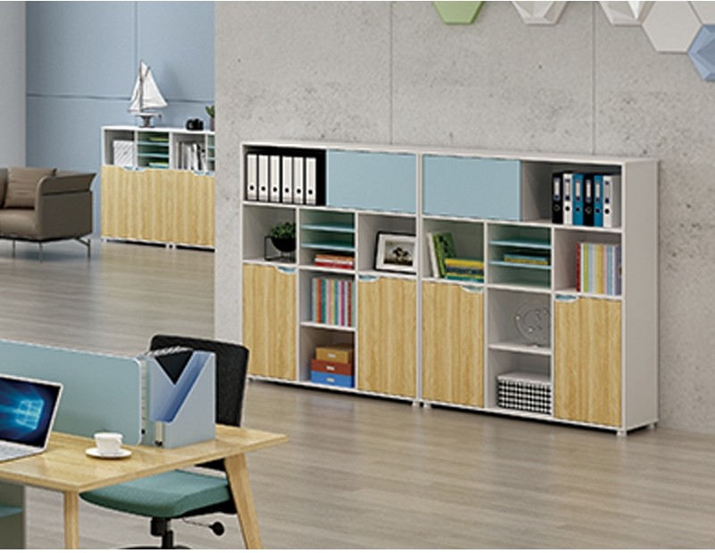 Wholesale simple design wooden office  cabinet storage(YM-06Z1214)