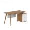 1-Person Office Workstation Office Desk With File Cabinet ( DS-01W1206)