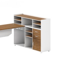 1-Person Office Workstation Office Desk With File Cabinet (DS-05W1614)