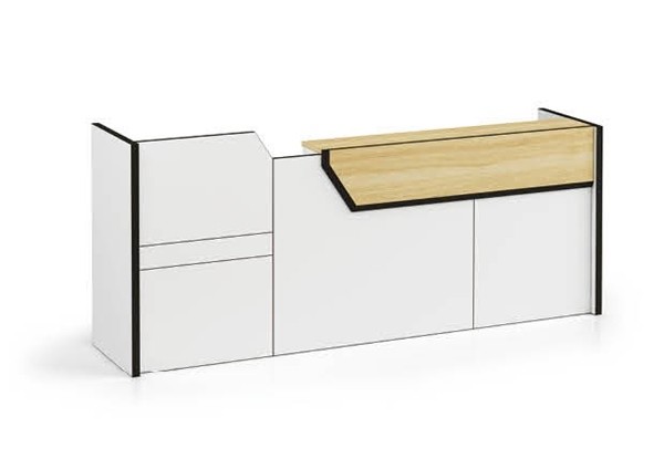 Wholesale high-quality modern office receptionist desk (ZM-01R2808)