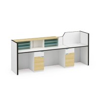 Wholesale high-quality modern office receptionist desk (ZM-01R2808)