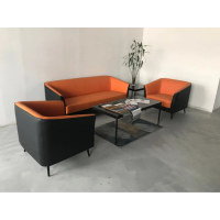 Modern Office Sofa, PU And Solid Wood Inner Frame(SF-L2194)