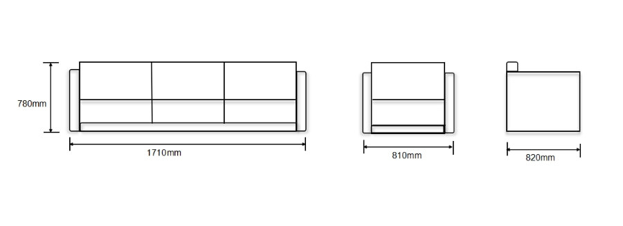Wholesale Modern Office PU Sofa With Solid Wood Inner Frame(SF-L2191)