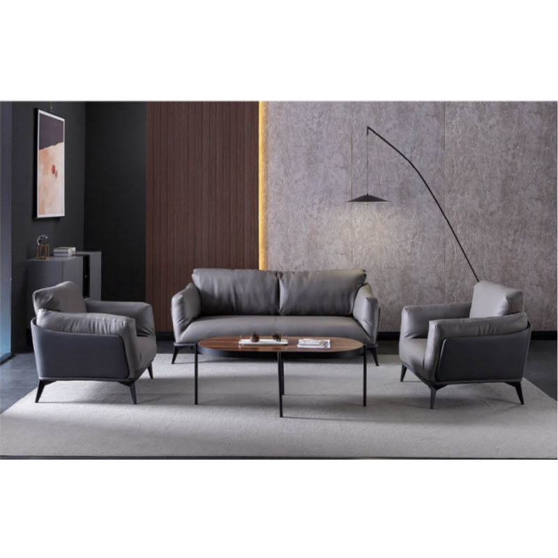 Wholesale Modern Office Sofa With Solid Wood Inner Frame(SF-B37)