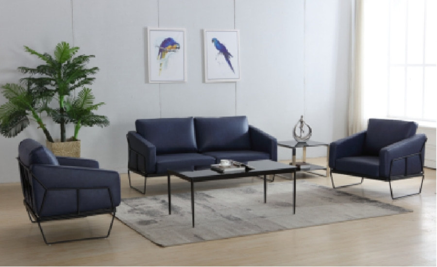 Wholesale Modern Office Sofa With Solid Wood Inner Frame(SF-L2198)