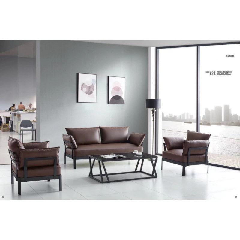 Wholesale Modern Office  Sofa With Solid Wood Inner Frame(SF-L2892)