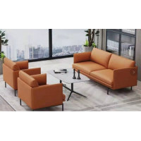 Wholesale Modern PU Office Sofa With Solid Wood Inner Frame(YF-816)