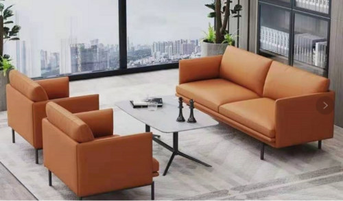 Wholesale Modern PU Office Sofa With Solid Wood Inner Frame(YF-816)
