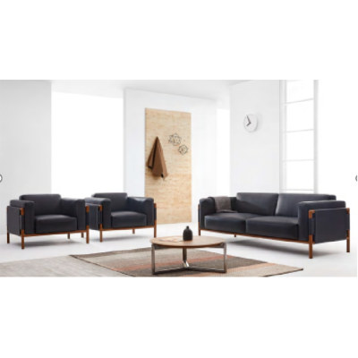 Wholesale Modern PU Office Sofa With Solid Wood Inner Frame(YF-18011)