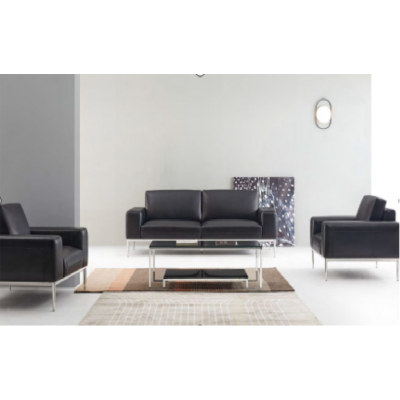 Wholesale Modern PU Office Sofa With Solid Wood Inner Frame(YF-18013)