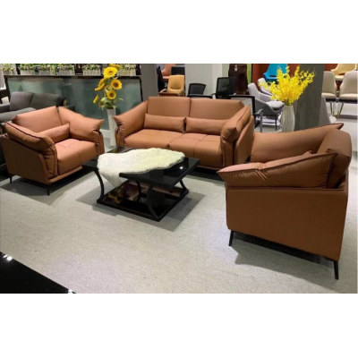 Wholesale Modern PU Office Sofa With Solid Wood Inner Frame(YF-2190)