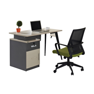 1-Person Office Workstation With File Cabinet(GY-T1206)