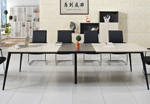 Modern Design 10 Seater Conference Table, made of melamine board (GY-3205)