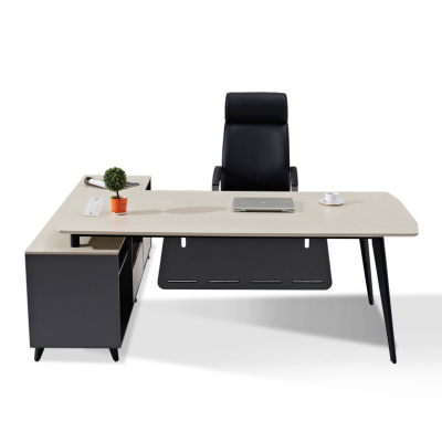 Modern Design L Shaped Executive Office Desk, Made of MFC(GY-2202)