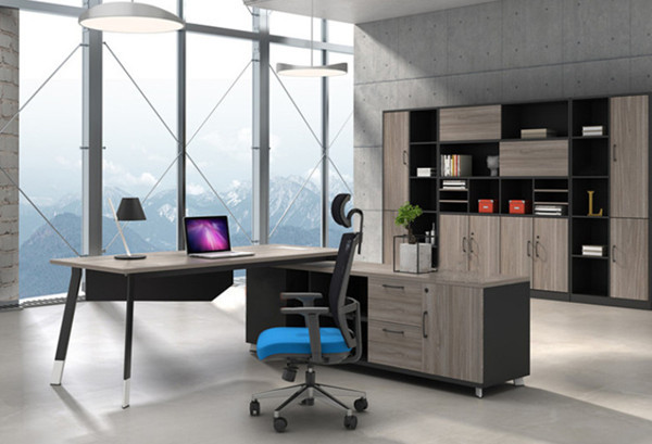 Modern Design L Shaped Executive Office Desk, Made of MDF(LY-B1810)