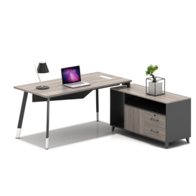 Modern Design L Shaped Executive Office Desk, Made of MFC(LY-B1620)