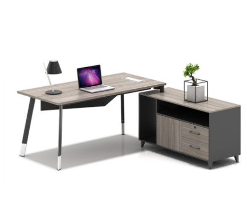 Modern Design L Shaped Executive Office Desk, Made of MFC(LY-B1620)
