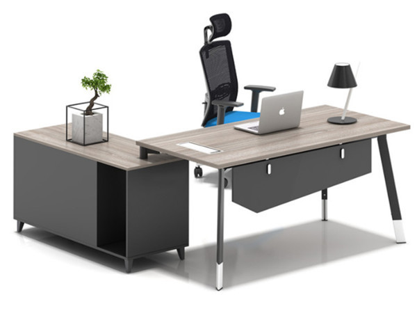 Modern Design L Shaped Executive Office Desk, Made of MDF(LY-B1620)