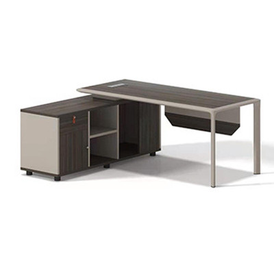 Modern Design L Shaped Executive Office Desk, Made of MFC(MY-1601)