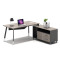 Modern Design L Shaped Executive Office Desk For office supplier