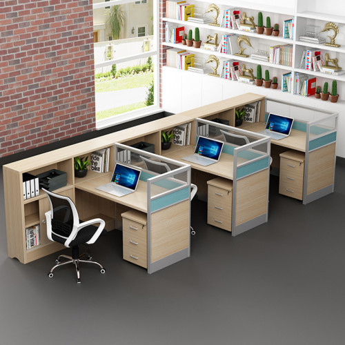 3-Person Workstation Desk - Ideal Office Furniture for Efficiency and Collaboration