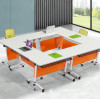 1.8m folding desk project case: Flexible space, efficient office