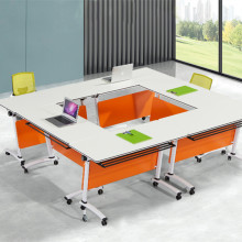 1.8m folding desk project case: Flexible space, efficient office