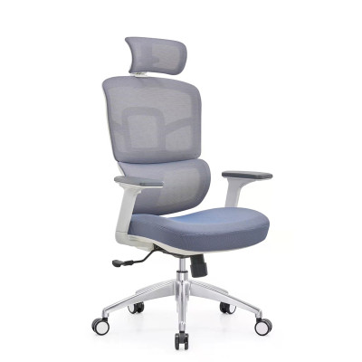 Executive High Back Mesh Chair with Adjustable Headrest - BIFMA Certified for Office Projects