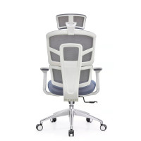 Executive High Back Mesh Chair with Adjustable Headrest - BIFMA Certified for Office Projects