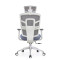 Executive High Back Mesh Chair with Adjustable Headrest - BIFMA Certified for Office Projects