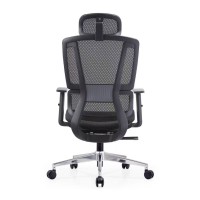 Luxury Executive Office Chair - Breathable High Back Mesh with Adjustable Lumbar For Office Use