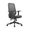 Mesh Back Task Chair with Height Adjustable Armrest - For Workstation Desks