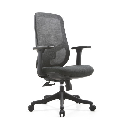 Mesh Back Task Chair with Height Adjustable Armrest - For Workstation Desks