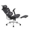 Premium Ergonomic Mesh Office Chair for Managers - High Back with Lumbar Support and Footrest