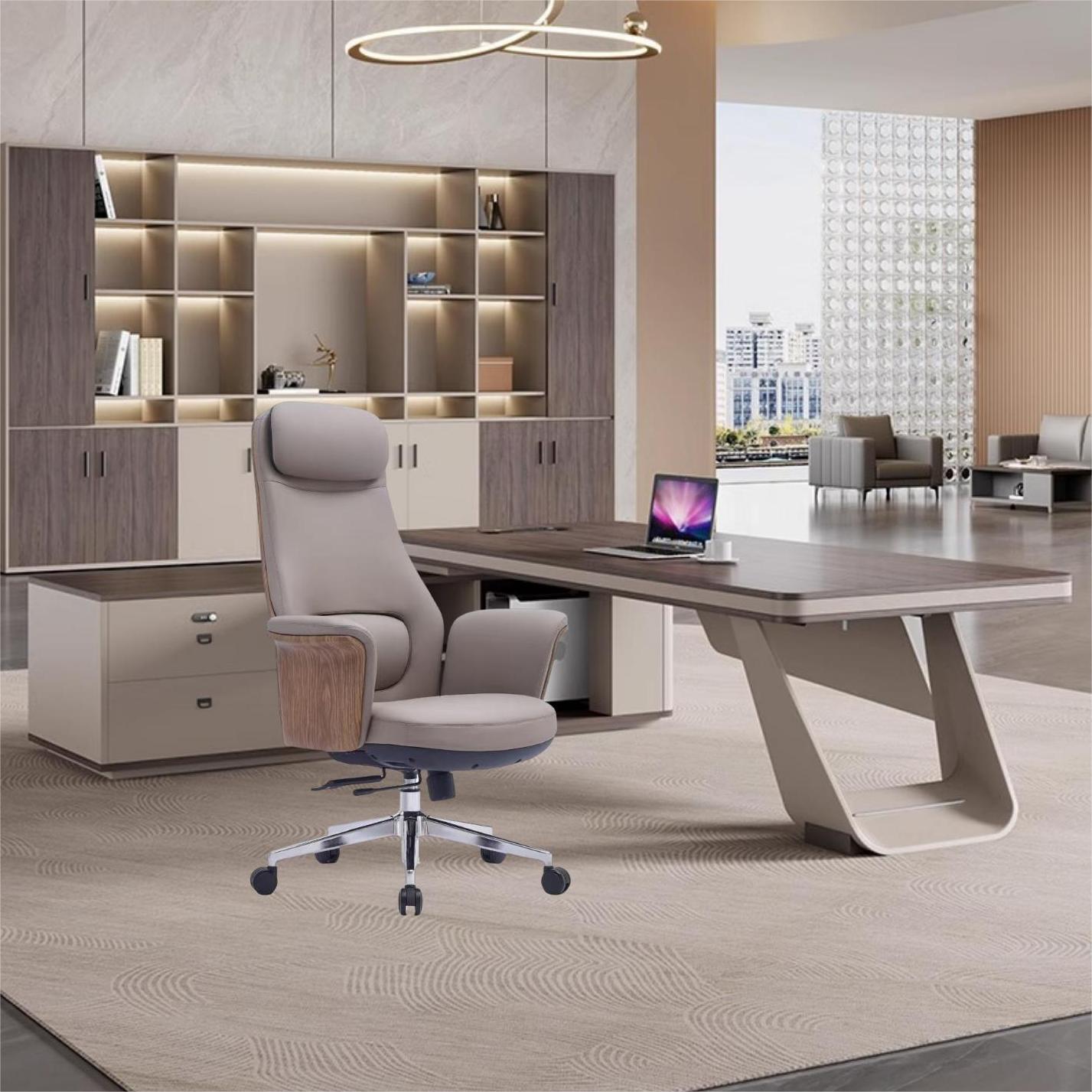 executive high back office leather chair