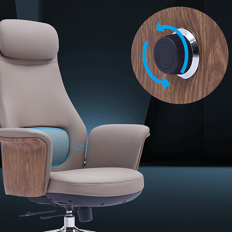 executive high back office leather chair