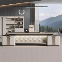 Modern Luxury Executive Office Desk | Office Furniture | President-level office space solution