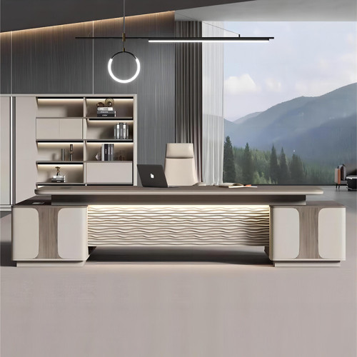 Modern Luxury Executive Office Desk | Office Furniture | President-level office space solution