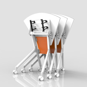 Mobile Modular Training Table| Quick Assembly & Foldable | Suitable for Corporate Training Room