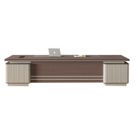 L-Shaped Executive Desk | Custom Size & Bulk Order for Commercial Office Projects