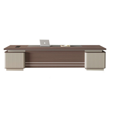 L-Shaped Executive Desk | Custom Size & Bulk Order for Commercial Office Projects