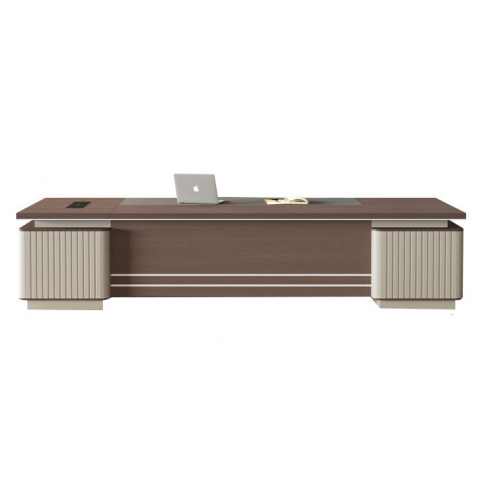 L-Shaped Executive Desk | Custom Size & Bulk Order for Commercial Office Projects