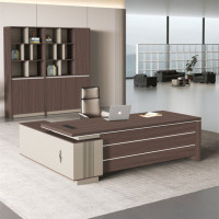 Manager Executive Office Desk |L-Shape Design |Suitable for School/Hotel Offices |Project Orders OEM/ODM