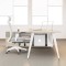 Modern Executive Office Desk With Side Cabinet | L-Shaped Design for CEO Boss Executive