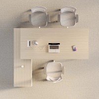 Modern Executive Office Desk With Side Cabinet | L-Shaped Design for CEO Boss Executive
