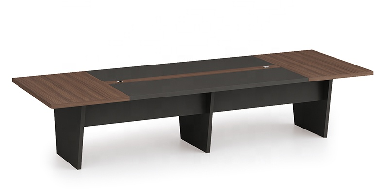 Modern Design 10 Seater Conference table,made of MFC melamine board (KT-02C3614)