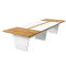 Modern Design 8 Seater Conference Table, made of melamine board (DY-3601)